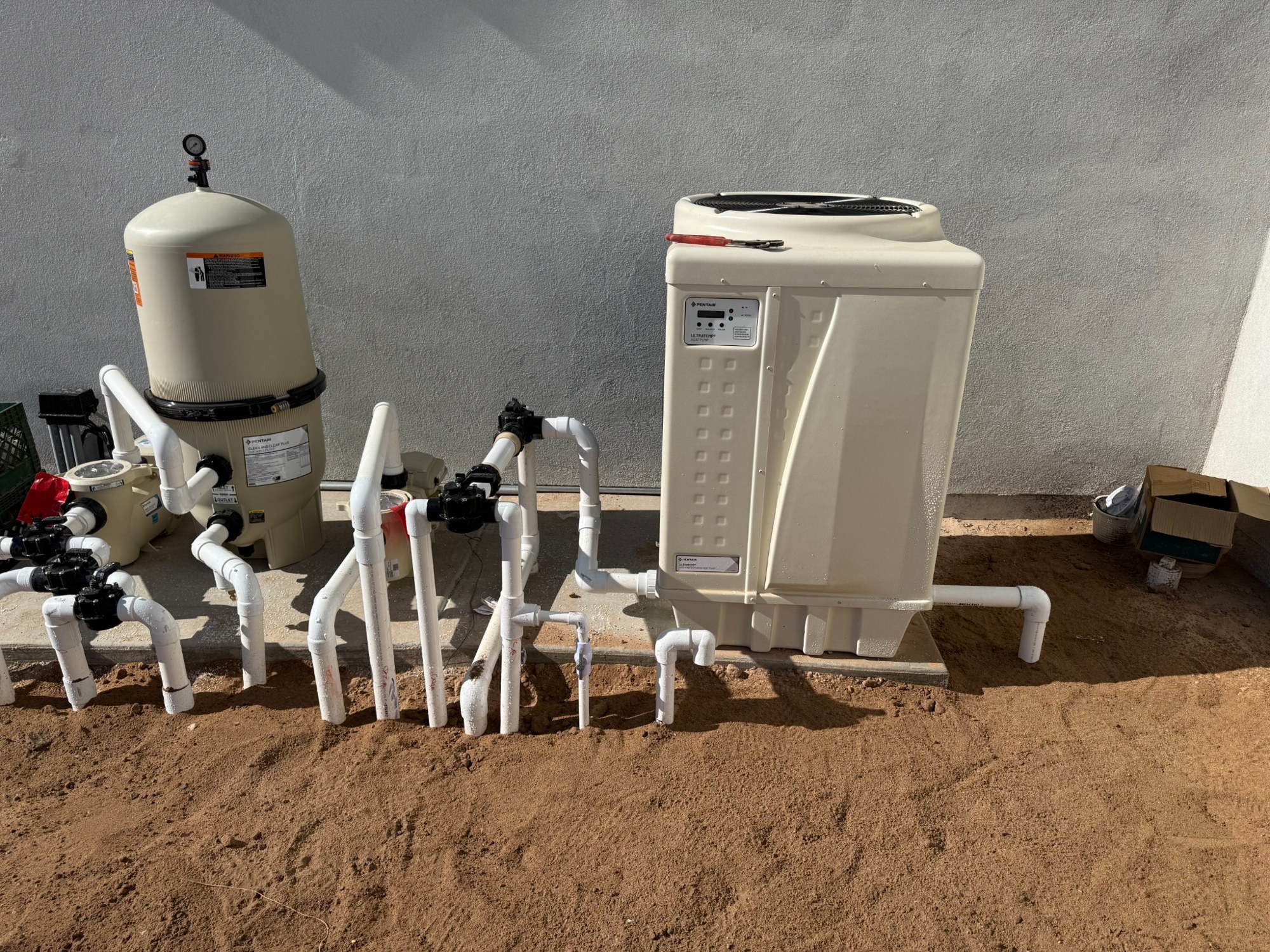 Equipment install – variable-speed pump